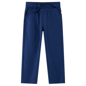 Pantaloni per Bambini con Coulisse Blu Marino 92cod mxl 109898