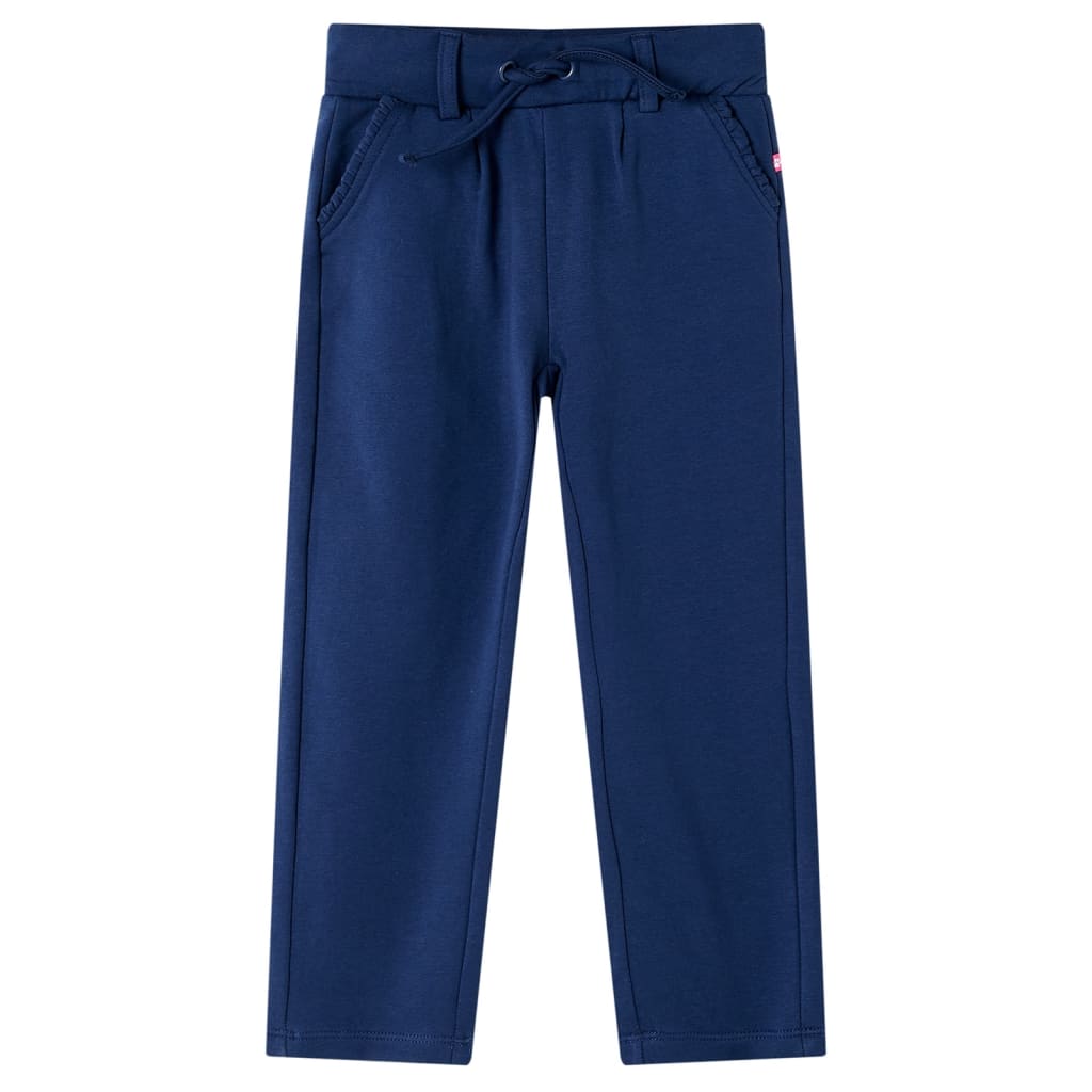 Pantaloni per Bambini con Coulisse Blu Marino 92 13569