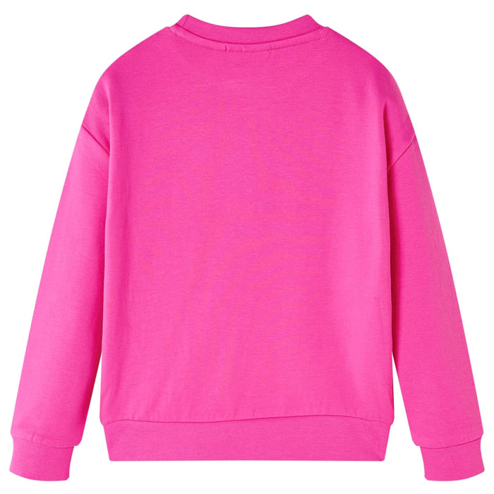 Felpa da Bambina Rosa Scuro 128cod mxl 108633