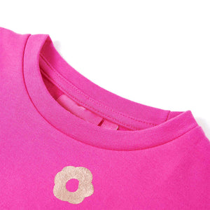 Felpa da Bambina Rosa Scuro 128cod mxl 108633