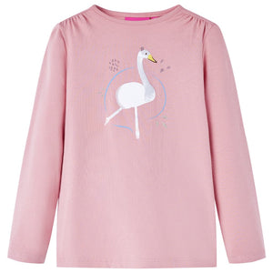 Maglietta per Bambini a Maniche Lunghe Rosa Chiaro 116cod mxl 117296