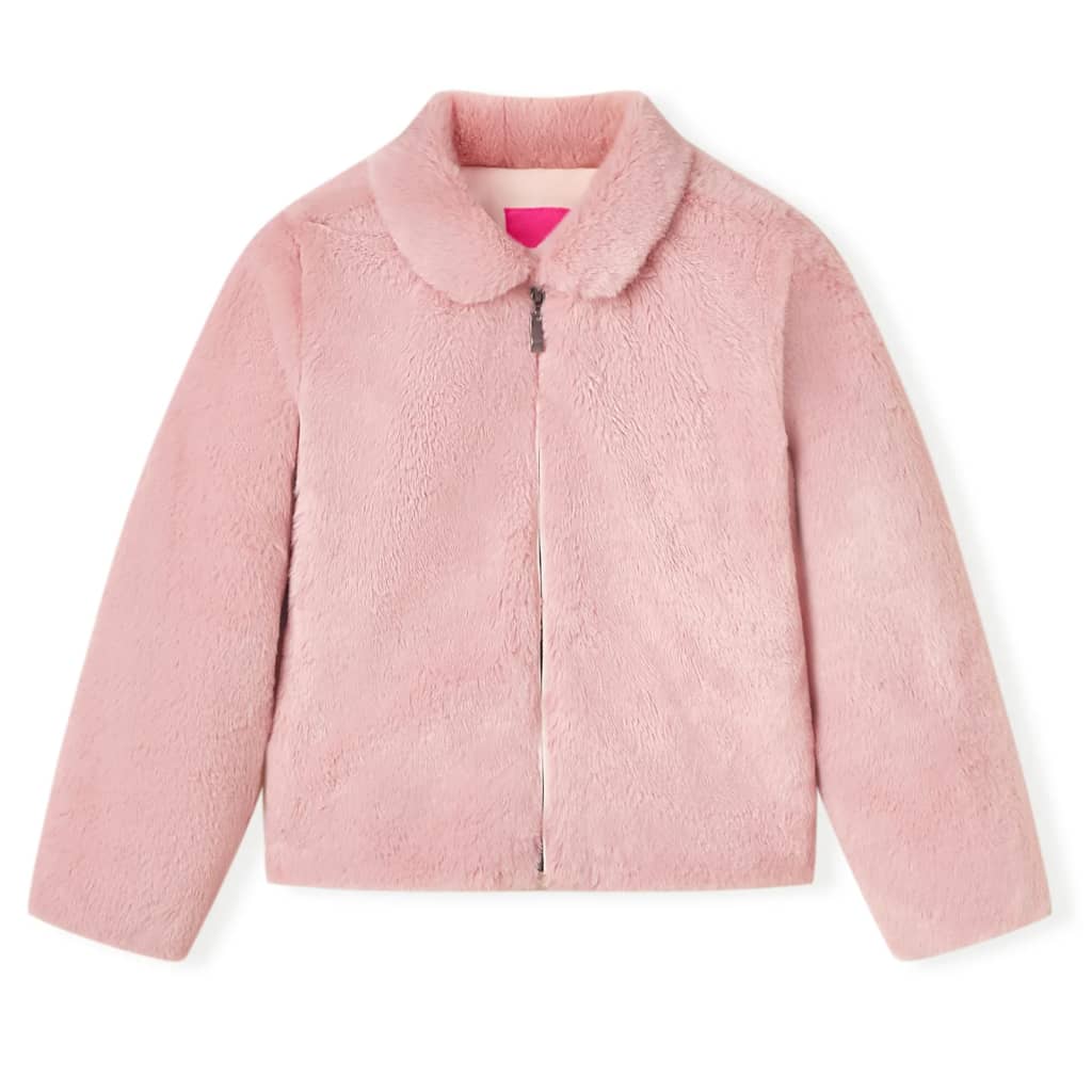 Cappotto per Bambini in Pelliccia Sintetica Rosa 128cod mxl 132078