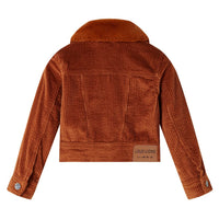 Giacca per Bambini in Velluto a Coste Cognac 92 13909