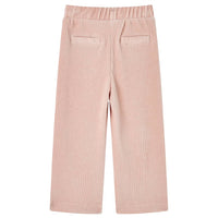 Pantaloni per Bambini in Velluto a Coste Rosa Chiaro 92cod mxl 84166