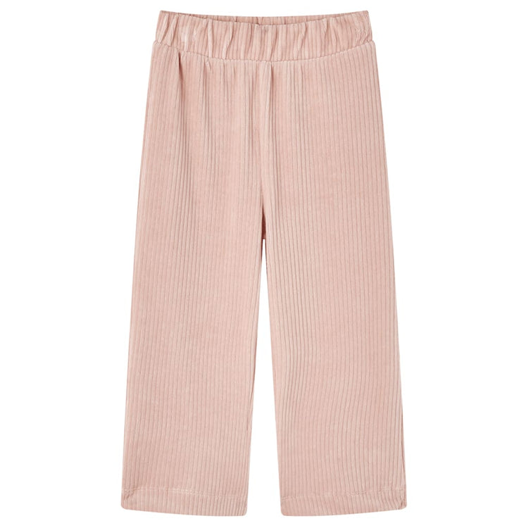 Pantaloni per Bambini in Velluto a Coste Rosa Chiaro 104cod mxl 108151