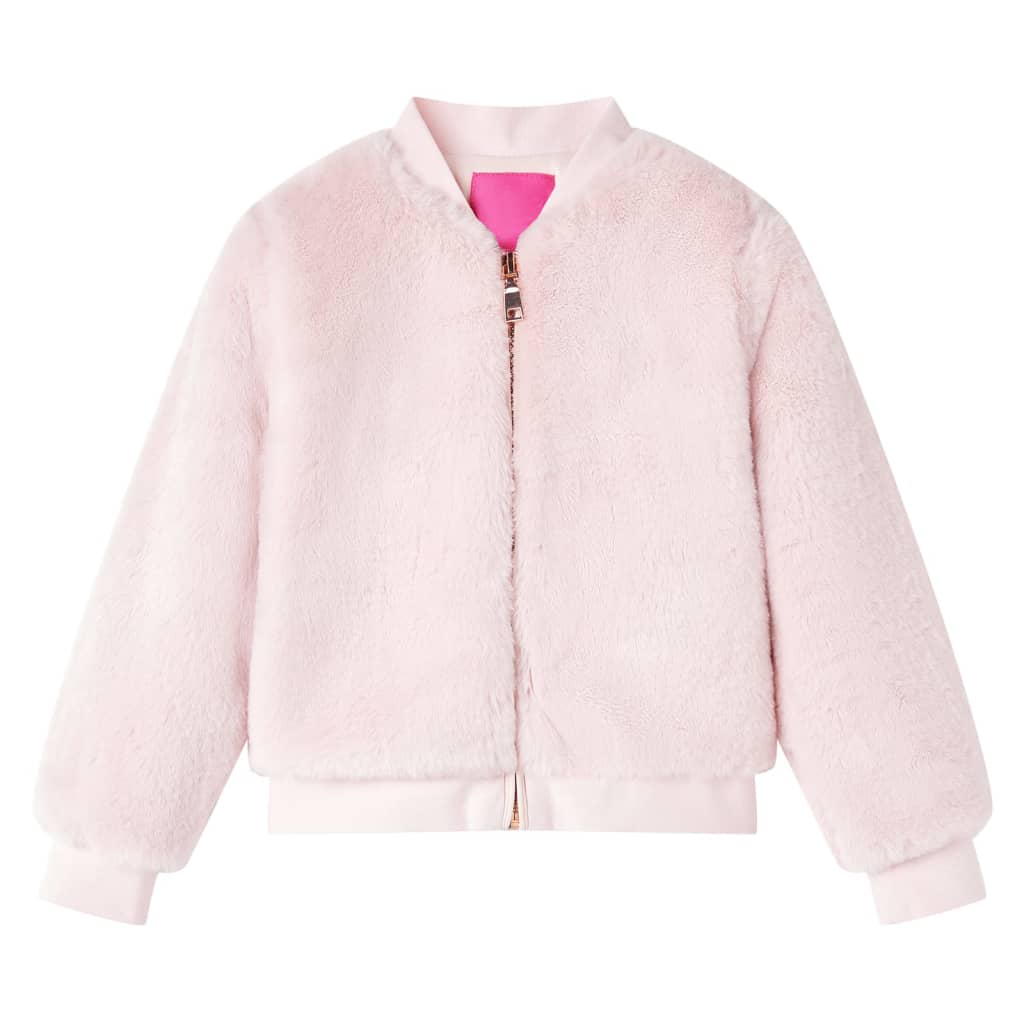 Giacca per Bambini in Pelliccia Sintetica Rosa 92cod mxl 84383