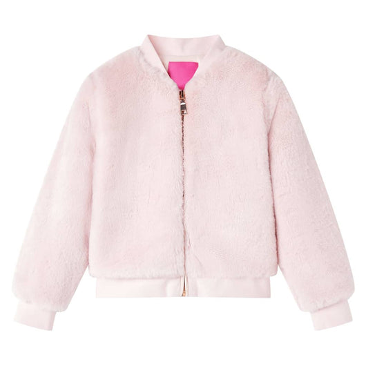 Giacca per Bambini in Pelliccia Sintetica Rosa 92cod mxl 84383