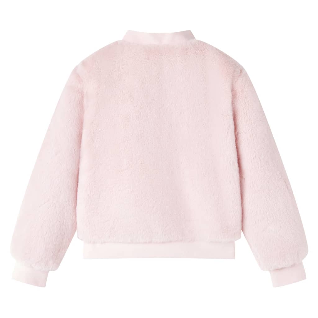 Giacca per Bambini in Pelliccia Sintetica Rosa 92cod mxl 84383