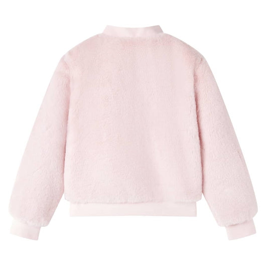 Giacca per Bambini in Pelliccia Sintetica Rosa 92 14249