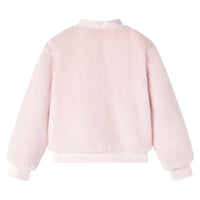 Giacca per Bambini in Pelliccia Sintetica Rosa Tenue 140 14253