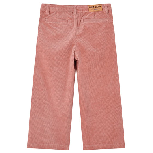 Pantaloni per Bambini in Velluto a Coste Rosa Antico 92cod mxl 132621