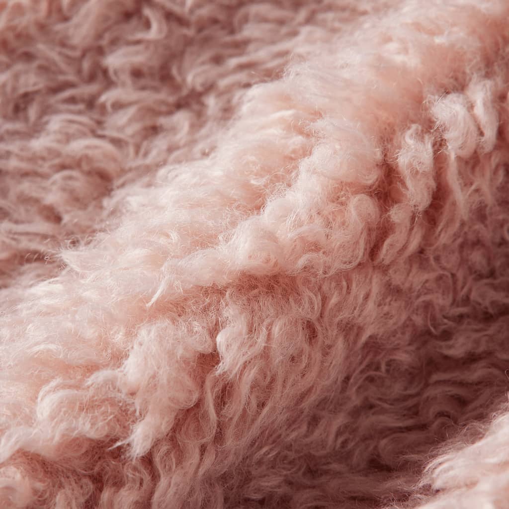 Gilet da Bambina in Pelliccia Sintetica Rosa Chiaro 128 14397