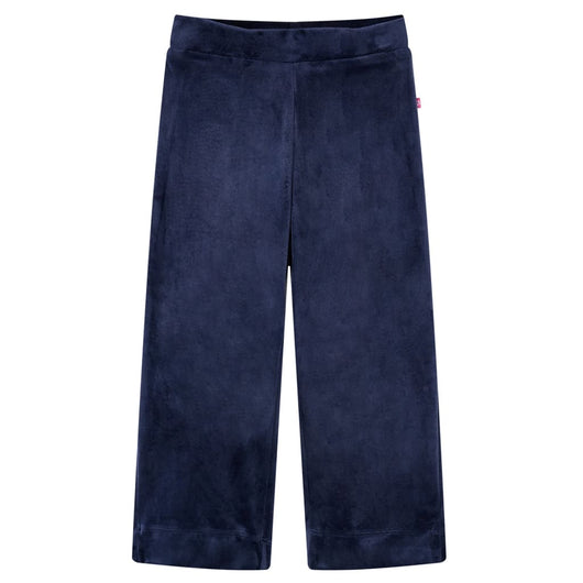 Pantaloni da Bambino in Velluto Blu Scuro 116cod mxl 93285