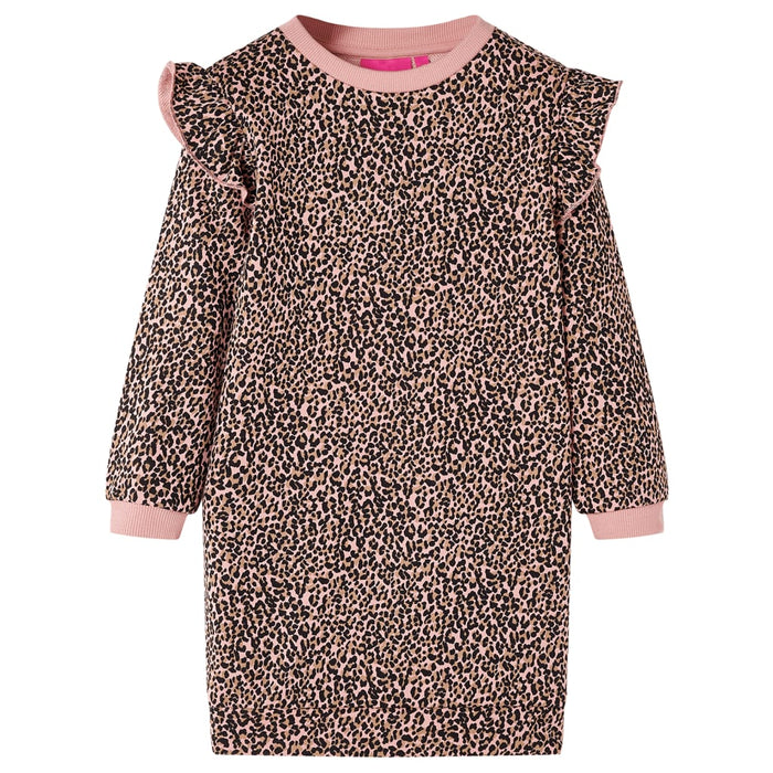 Abito in Felpa da Bambina Rosa Medio 92cod mxl 84738