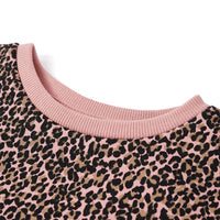 Felpa da Bambina Rosa Medio 92cod mxl 93234