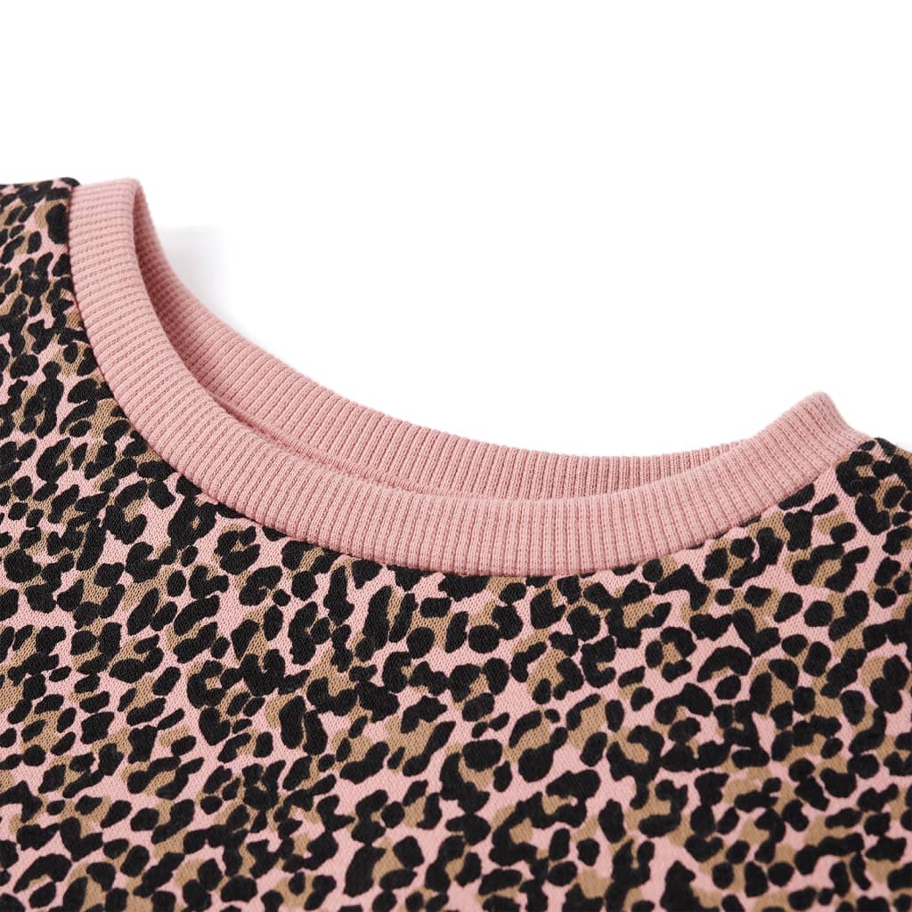 Felpa da Bambina Rosa Medio 128cod mxl 108403