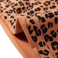 Felpa da Bambina con Stampa Leopardata Cognac Chiaro 128 14472