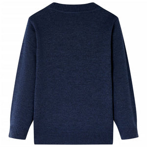 Maglione per Bambini Lavorato a Maglia Blu Marino 104 14500