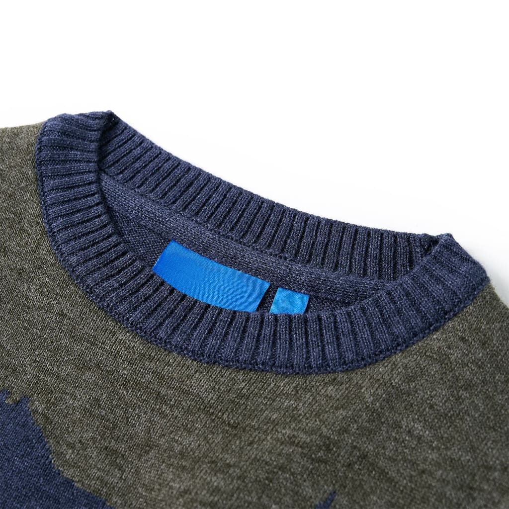 Maglione per Bambini Lavorato a Maglia Blu Marino 104 14500