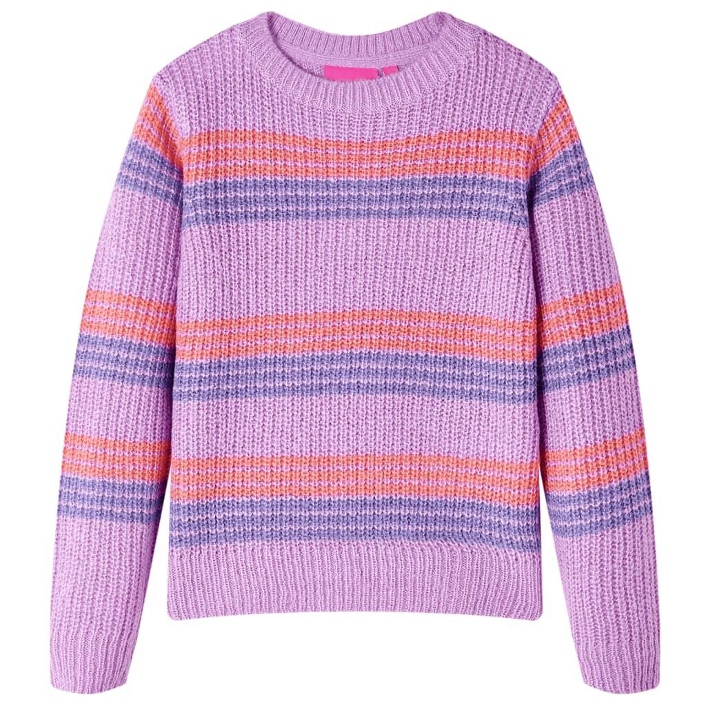 Maglione per Bambini Lavorato a Maglia Lilla e Rosa 104cod mxl 132346