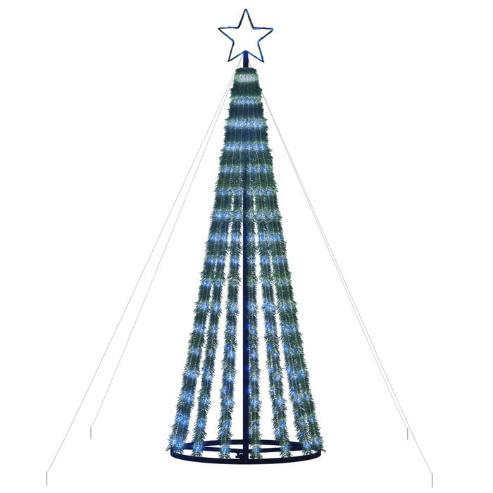 Illuminazione Albero di Natale a Cono 275LED Blu 180cm 358066