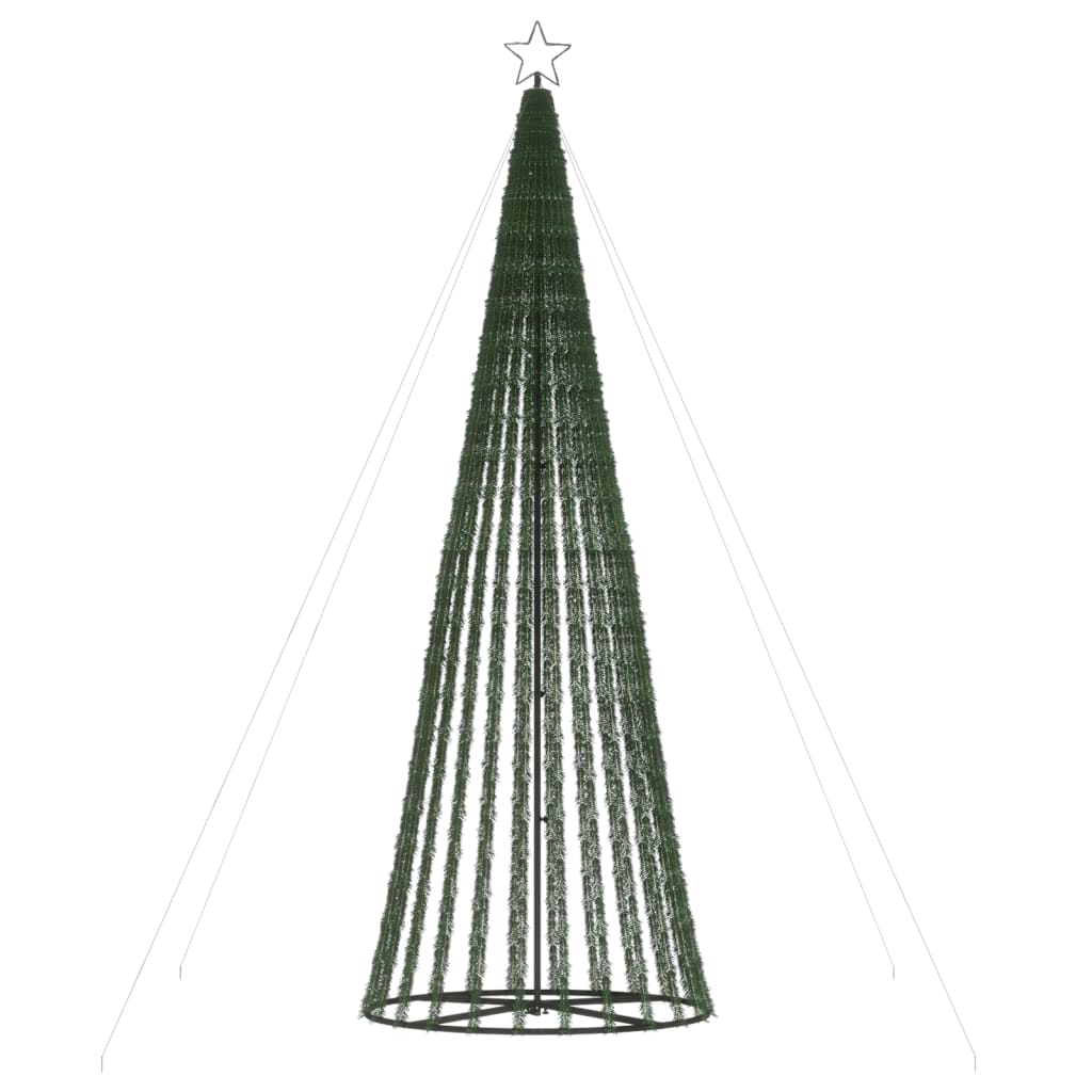 Albero di Natale a LED 688 LED Bianco Caldo 300 cm 358068