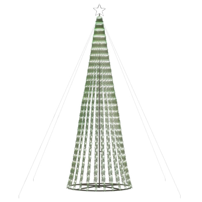 Albero di Natale a LED 688 LED Bianco Freddo 300 cm 358069