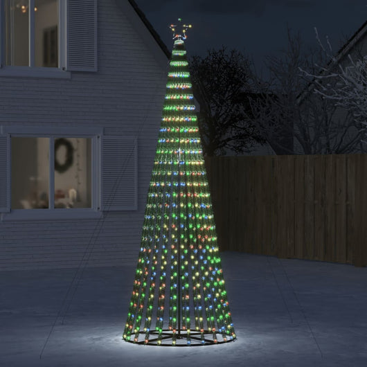 Illuminazione Albero di Natale a Cono 688LED Colorato 300cm 358071