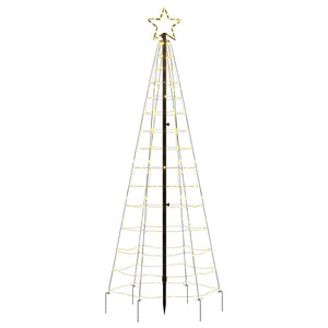 Illuminazione Albero Natale Picchetti 220LED Bianco Caldo 180cm 358100