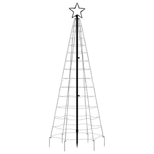 Illuminazione Albero Natale Picchetti 220LED Bianco Caldo 180cm 358100