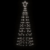 Luce Albero di Natale con Picchetti 220LED Bianco Freddo 180cmcod mxl 107374