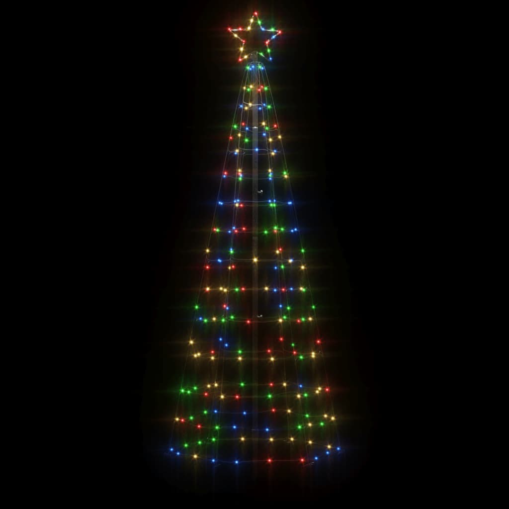 Illuminazione Albero di Natale Picchetti 220LED Colorato 180cm 358102