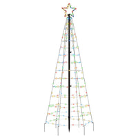 Illuminazione Albero di Natale Picchetti 220LED Colorato 180cm 358102