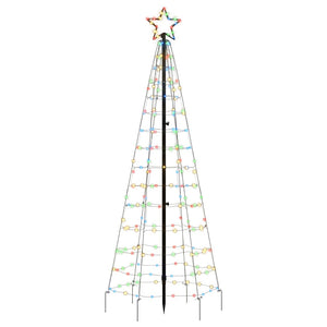 Illuminazione Albero di Natale Picchetti 220LED Colorato 180cm 358102