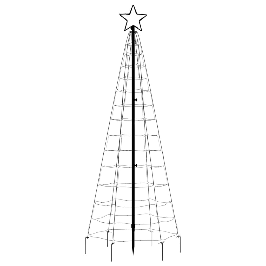 Illuminazione Albero di Natale Picchetti 220LED Colorato 180cm 358102