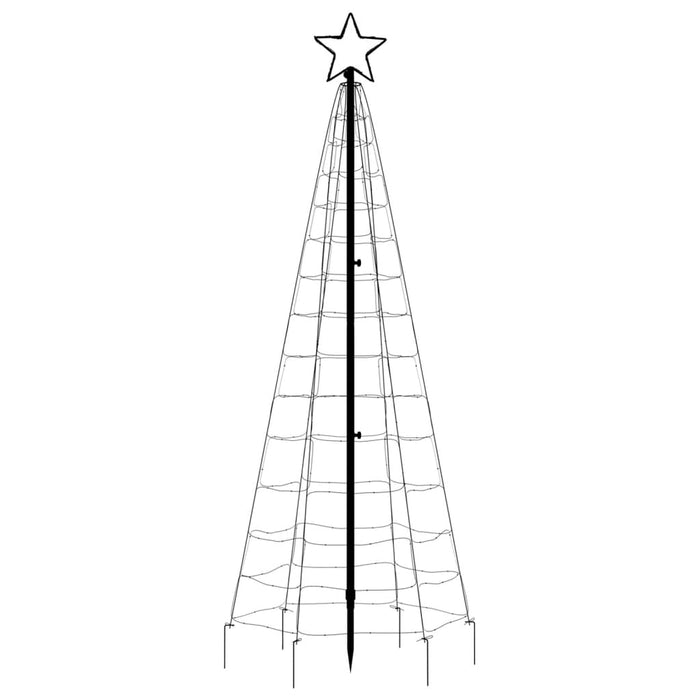 Illuminazione Albero di Natale Picchetti 220LED Colorato 180cm 358102