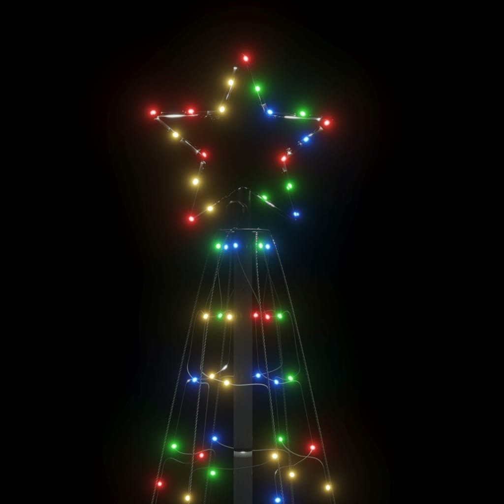 Illuminazione Albero di Natale Picchetti 220LED Colorato 180cm 358102