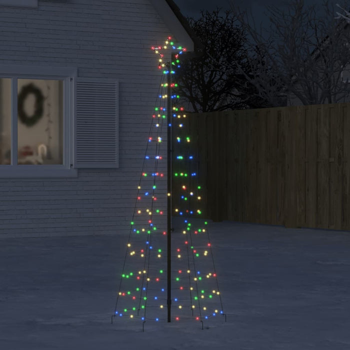 Illuminazione Albero di Natale Picchetti 220LED Colorato 180cm 358102