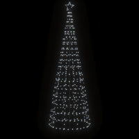 Luce Albero di Natale con Picchetti 570LED Bianco Freddo 300cm 358105