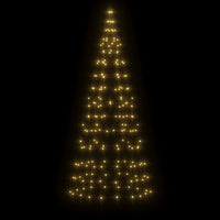 Luce Albero di Natale su Pennone 200LED Bianco Caldo 180cm 358108