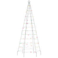 Illuminazione Albero di Natale su Pennone 200LED Colorato 180cm 358110