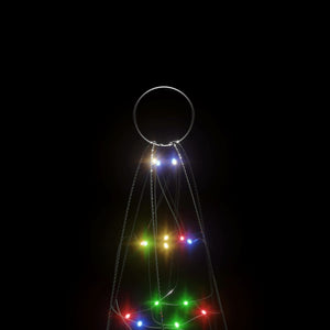 Illuminazione Albero di Natale su Pennone 200LED Colorato 180cm 358110