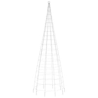 Illuminazione Albero di Natale su Pennone 550LED Colorato 300cm 358114