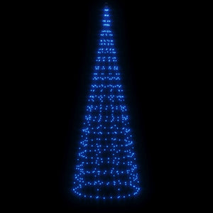 Illuminazione Albero di Natale su Pennone 550LED Blu 300cmcod mxl 107367