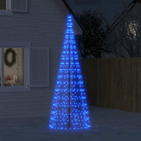 Illuminazione Albero di Natale su Pennone 550LED Blu 300cmcod mxl 107367