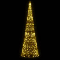 Luce Albero di Natale su Pennone 1534LED Bianco Caldo 500cm 358116