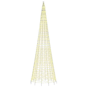 Luce Albero di Natale su Pennone 1534LED Bianco Caldo 500cm 358116