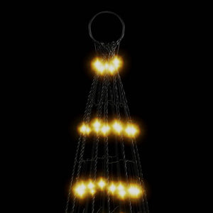 Luce Albero di Natale su Pennone 1534LED Bianco Caldo 500cm 358116