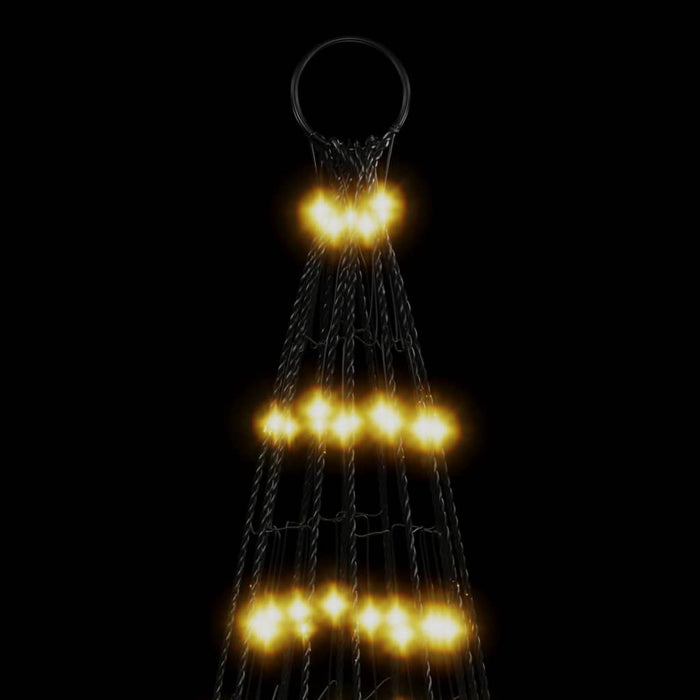 Luce Albero di Natale su Pennone 1534LED Bianco Caldo 500cm 358116