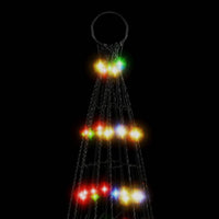 Illuminazione Albero Natale su Pennone 1534LED Colorato 500cm 358118